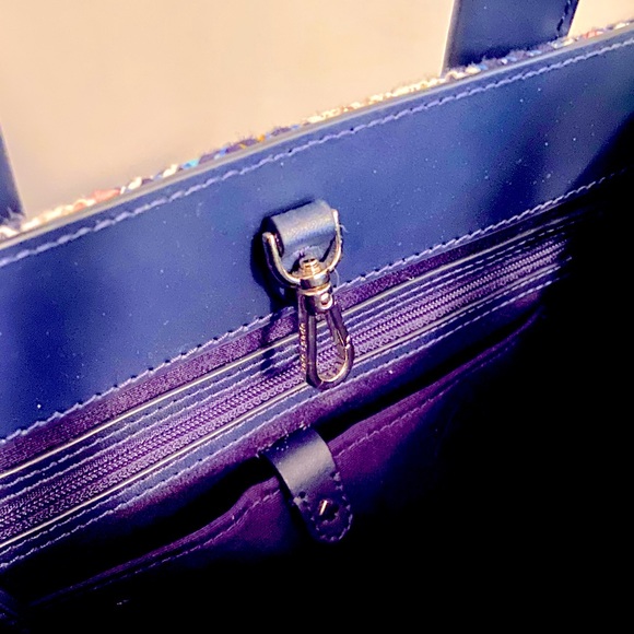 ♠️ Kate Spade NY | Manhattan Tweed Small Tote Bag - Picture 3 of 4